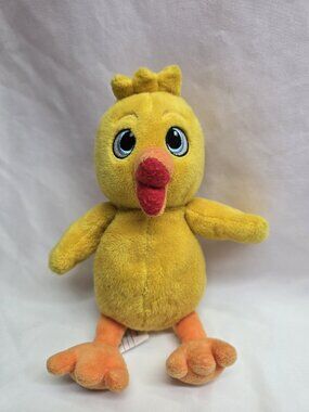 Kinder Surprise Easter Yellow Baby Chick 9" tall Plush Stuffed Animal Toy